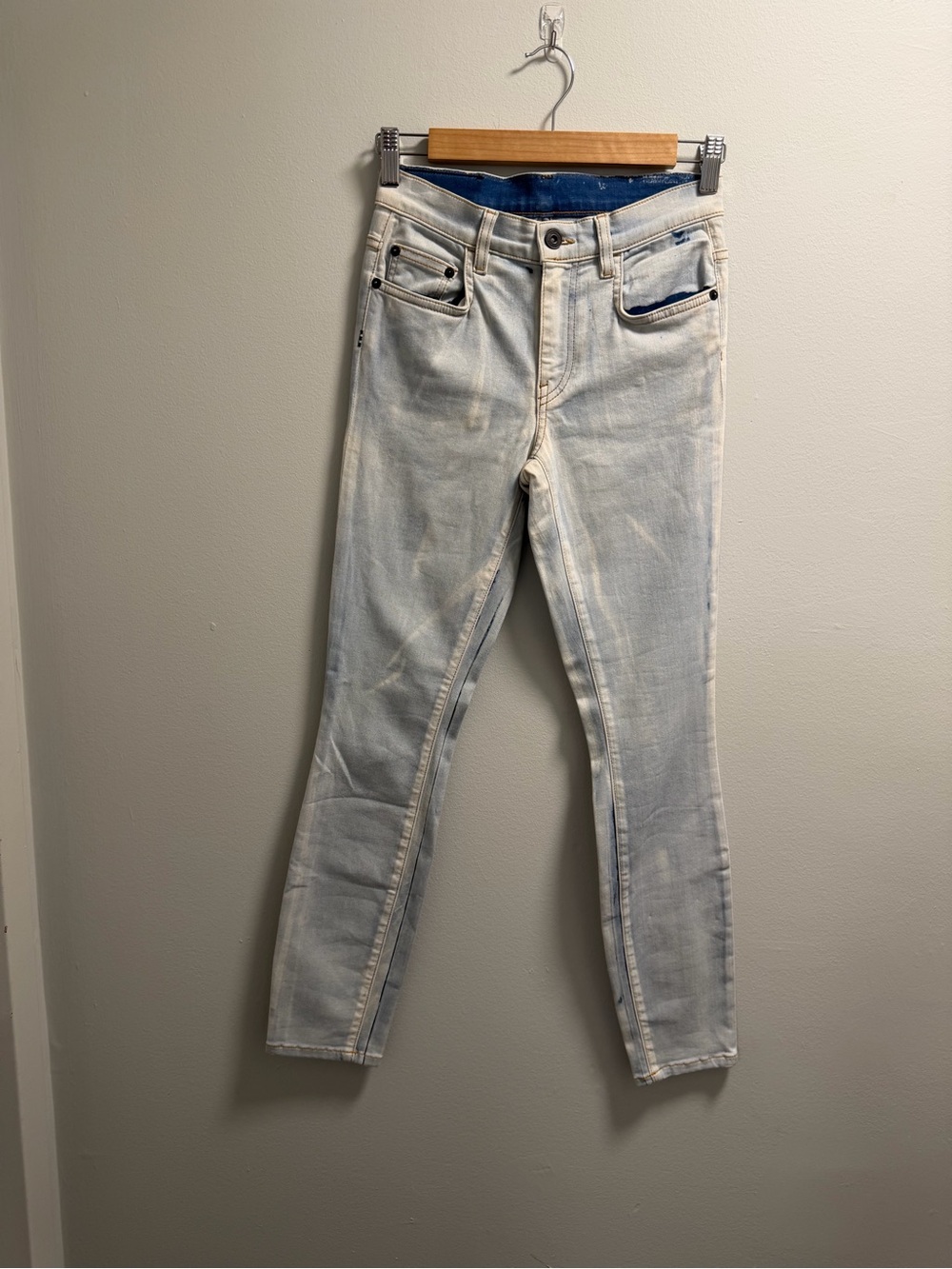PROENZA SCHOULER PAINTED SKINNY DENIM